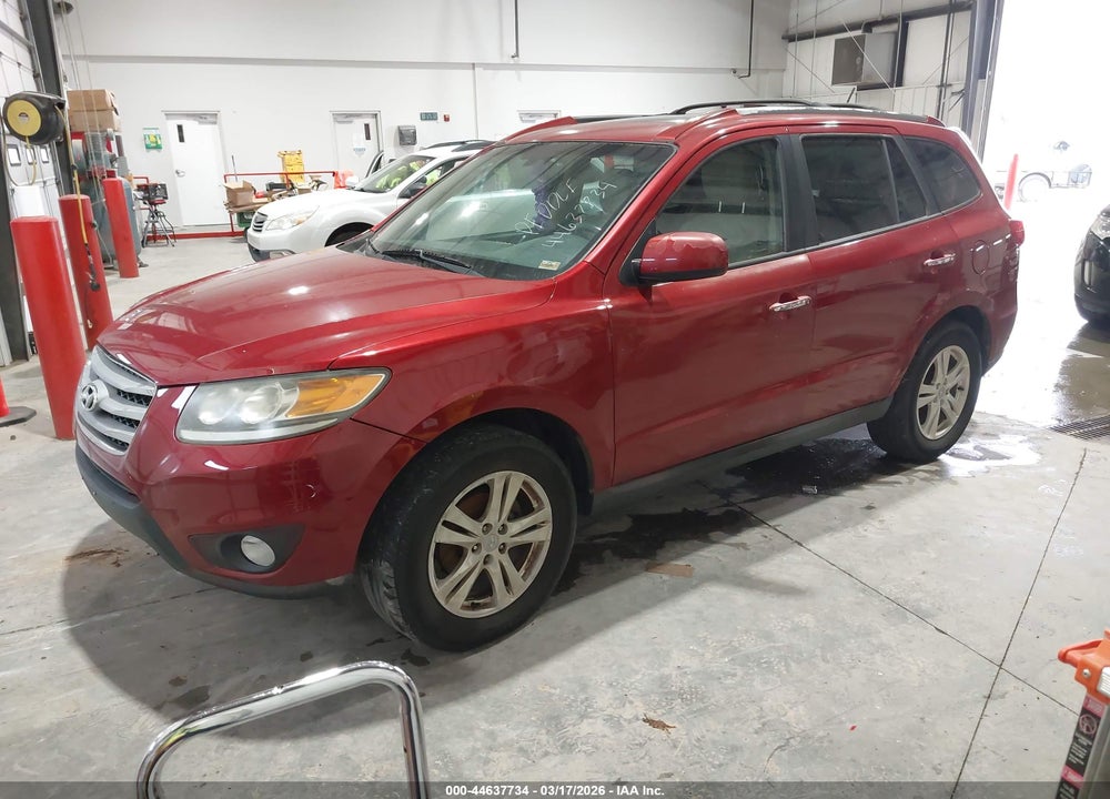 2012 HYUNDAI SANTA FE LIMITED V6 VIN: 5XYZK4AG4CG134495