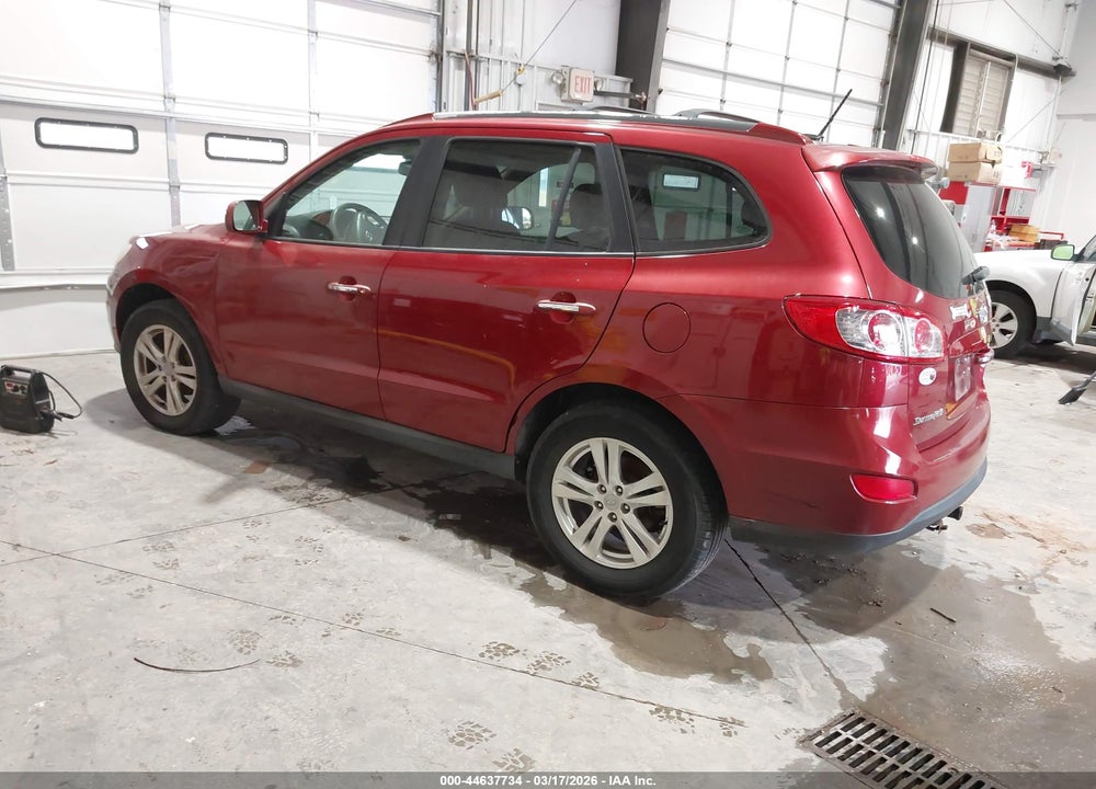 2012 HYUNDAI SANTA FE LIMITED V6 VIN: 5XYZK4AG4CG134495