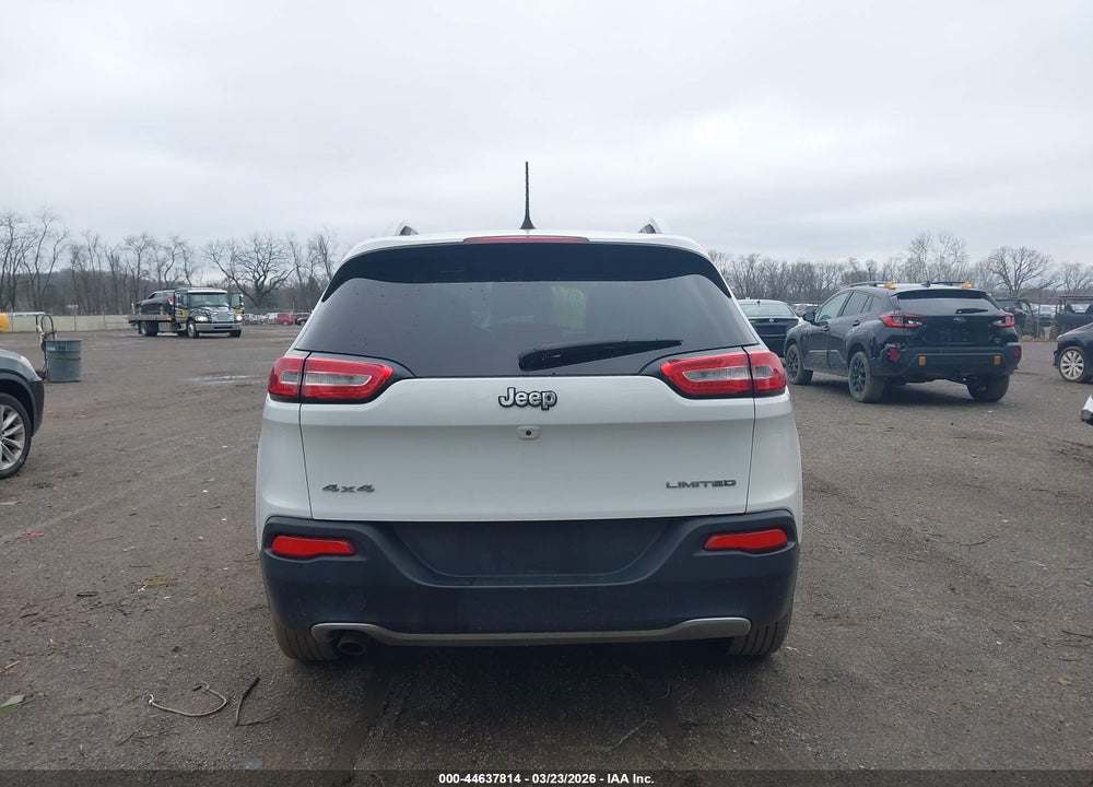 2016 JEEP CHEROKEE LIMITED VIN: 1C4PJMDB1GW225579