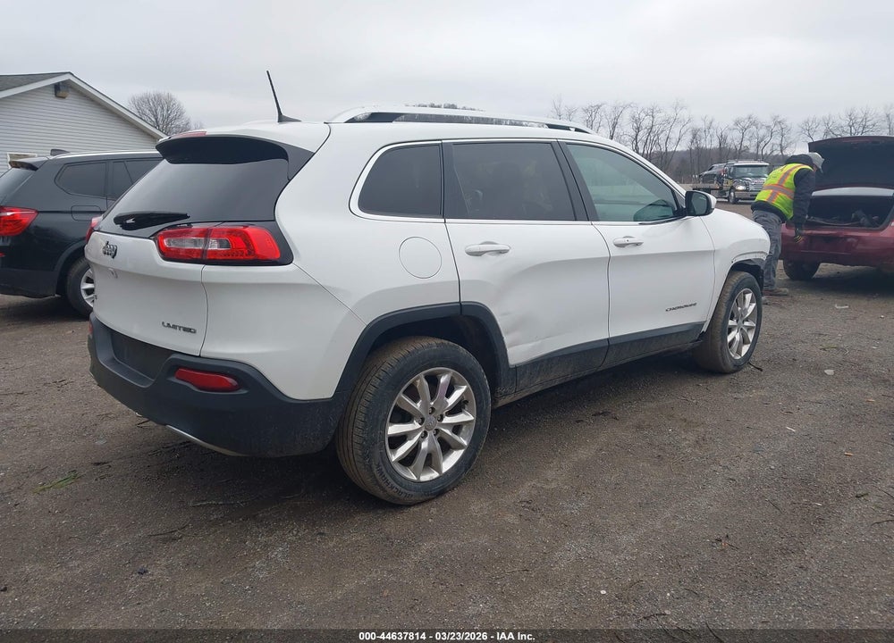 2016 JEEP CHEROKEE LIMITED VIN: 1C4PJMDB1GW225579