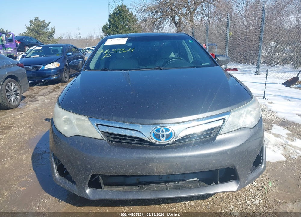 2012 TOYOTA CAMRY HYBRID XLE VIN: 4T1BD1FK8CU014295