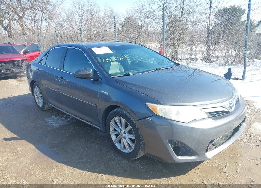 2012 TOYOTA CAMRY HYBRID XLE VIN: 4T1BD1FK8CU014295