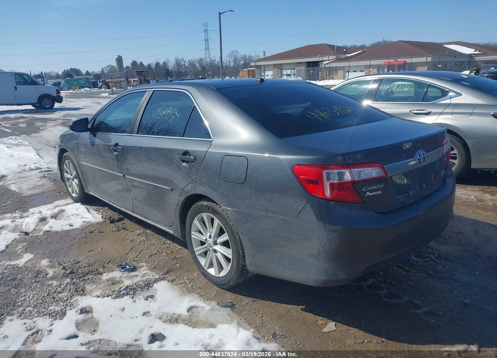 2012 TOYOTA CAMRY HYBRID XLE VIN: 4T1BD1FK8CU014295