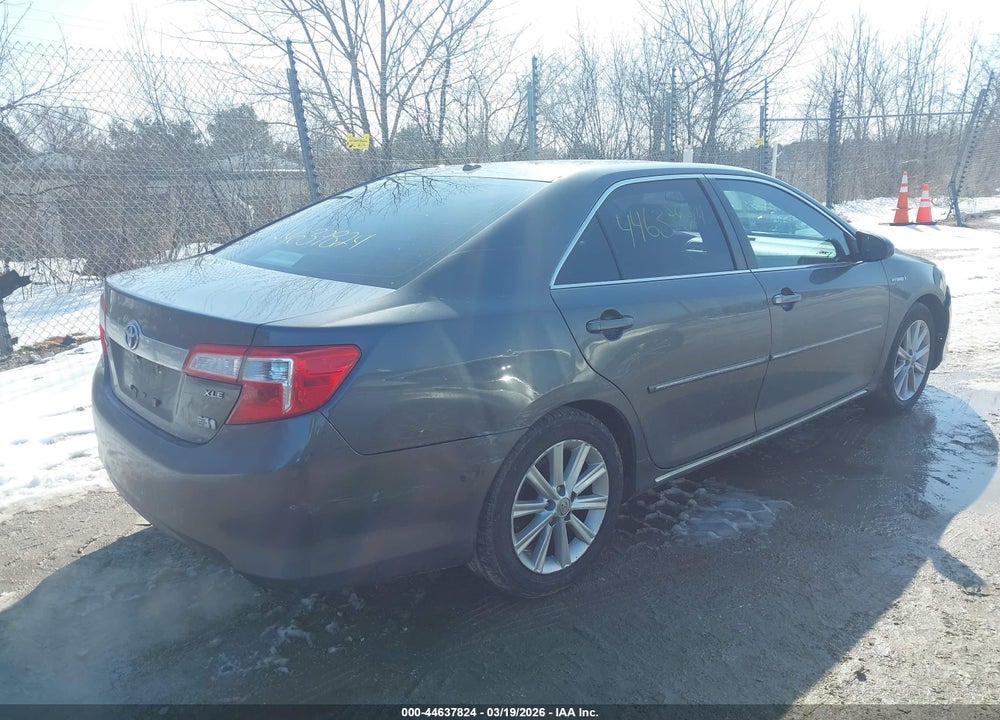 2012 TOYOTA CAMRY HYBRID XLE VIN: 4T1BD1FK8CU014295