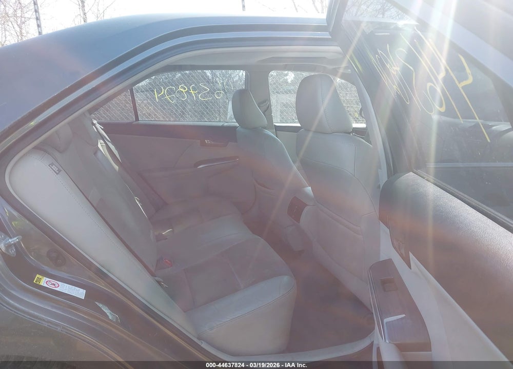 2012 TOYOTA CAMRY HYBRID XLE VIN: 4T1BD1FK8CU014295