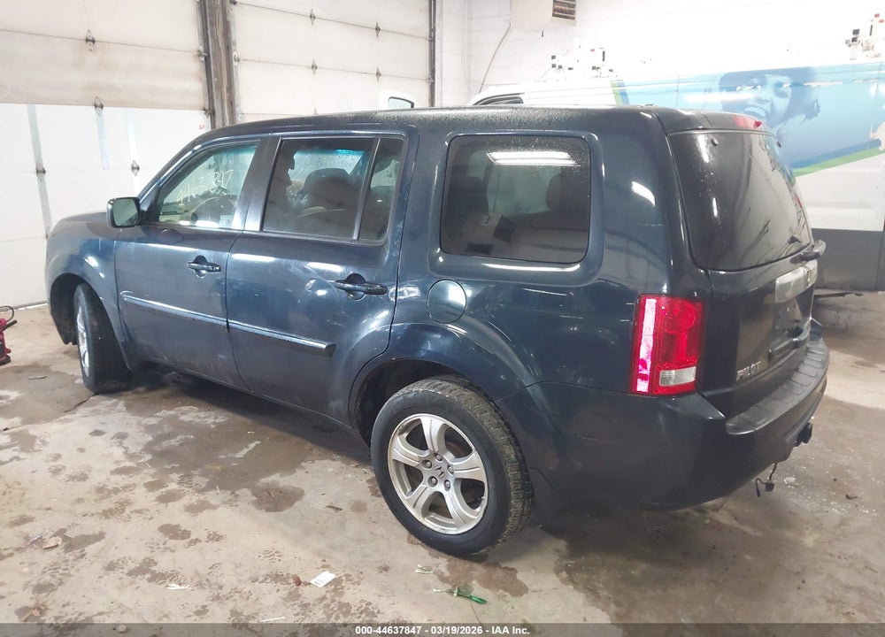 2012 HONDA PILOT EX-L VIN: 5FNYF4H67CB075026