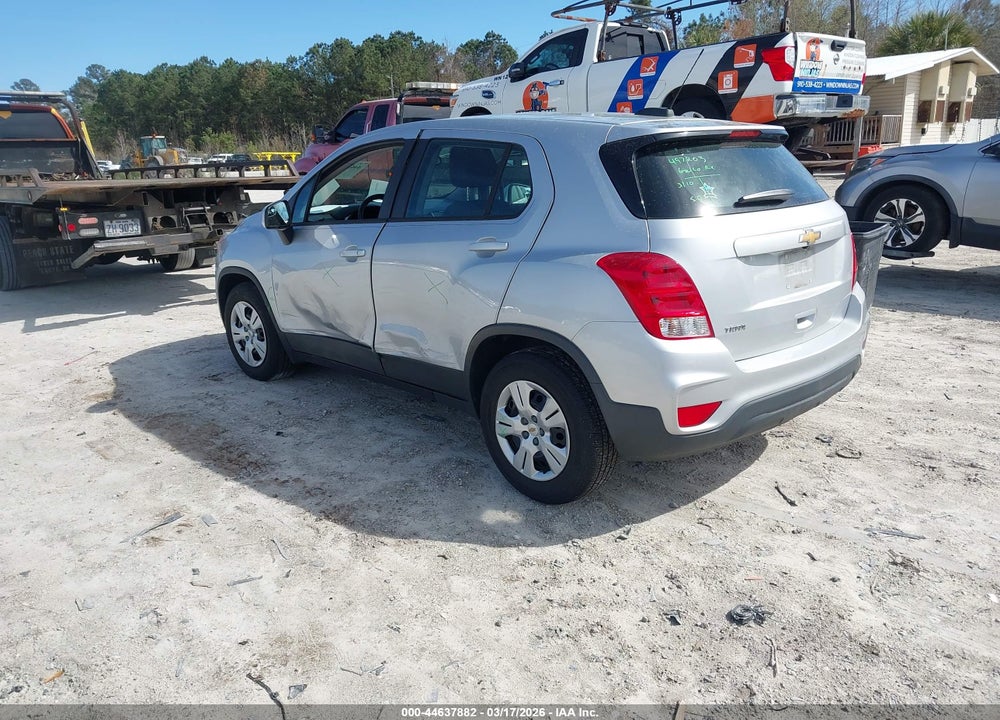 2017 CHEVROLET TRAX LS VIN: 3GNCJKSB4HL246415