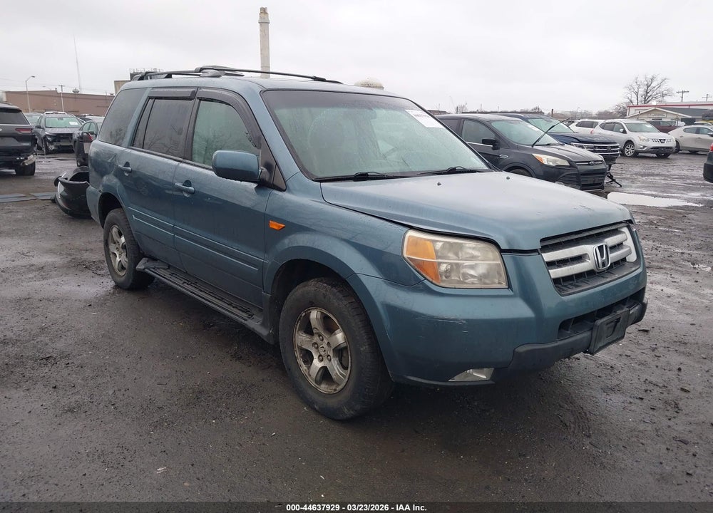 2006 HONDA PILOT EX-L VIN: 2HKYF18756H516990