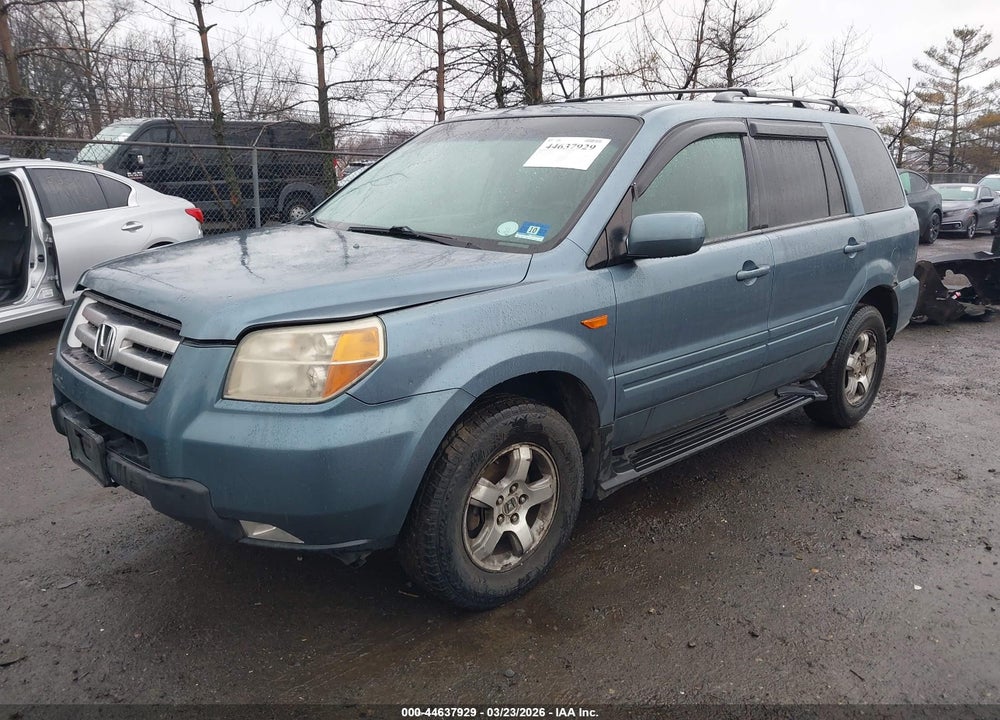 2006 HONDA PILOT EX-L VIN: 2HKYF18756H516990