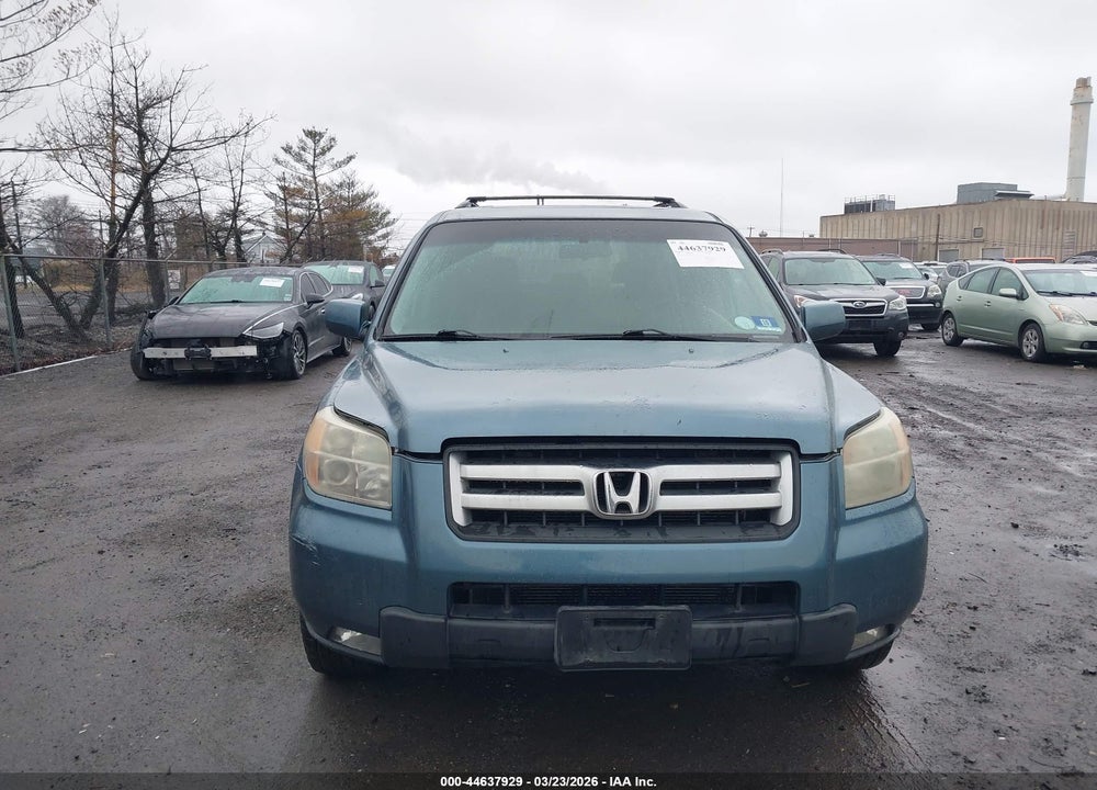 2006 HONDA PILOT EX-L VIN: 2HKYF18756H516990