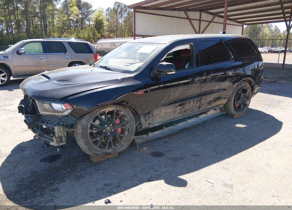 2018 DODGE DURANGO SRT AWD VIN: 1C4SDJGJ6JC219191