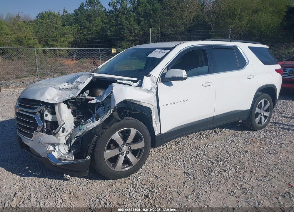 2021 CHEVROLET TRAVERSE AWD LT LEATHER VIN: 1GNEVHKWXMJ221166