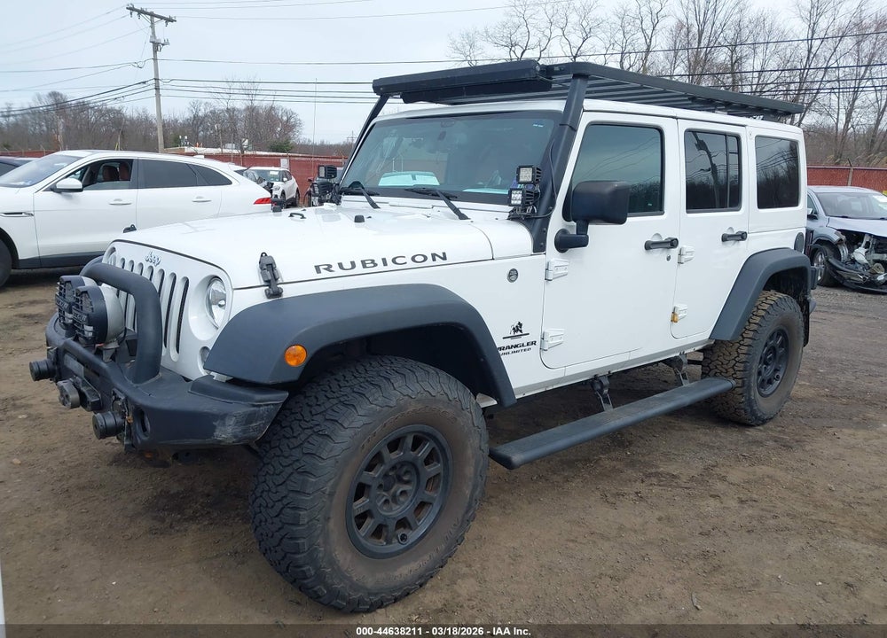 2016 JEEP WRANGLER UNLIMITED RUBICON VIN: 1C4HJWFG4GL151617
