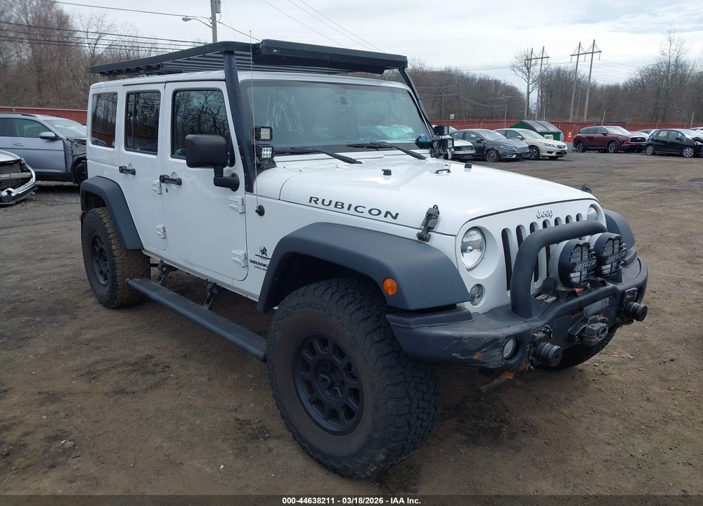 2016 JEEP WRANGLER UNLIMITED RUBICON VIN: 1C4HJWFG4GL151617
