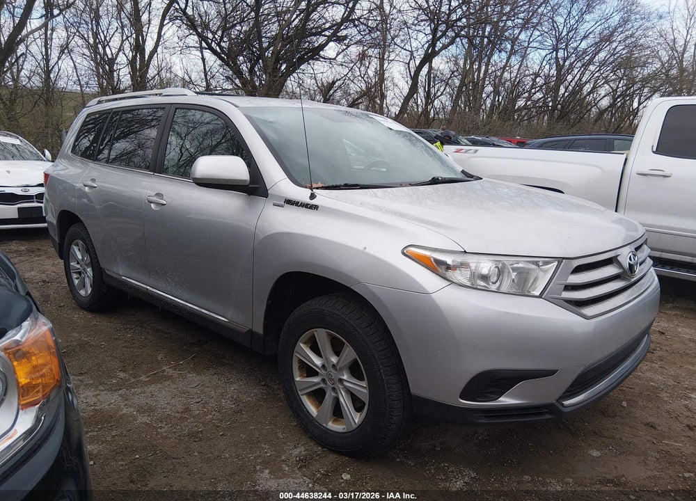 2012 TOYOTA HIGHLANDER VIN: 5TDZA3EH3CS024816