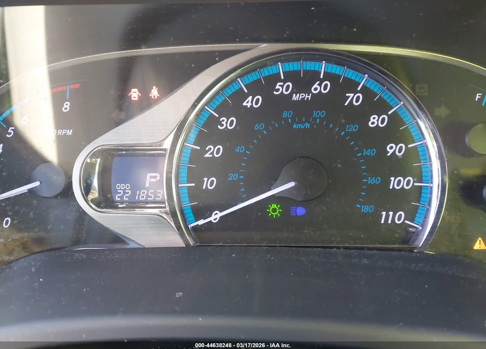 2011 TOYOTA SIENNA LIMITED V6 VIN: 5TDYK3DC0BS021577