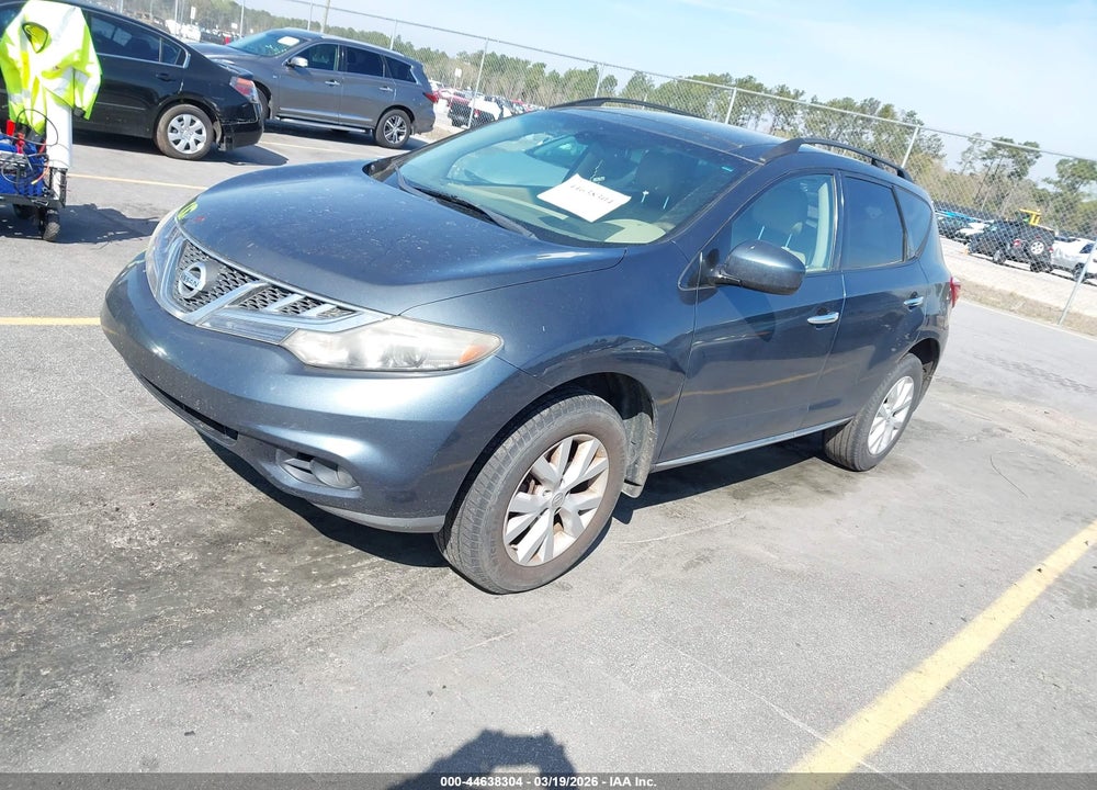 2011 NISSAN MURANO SL VIN: JN8AZ1MU8BW056382