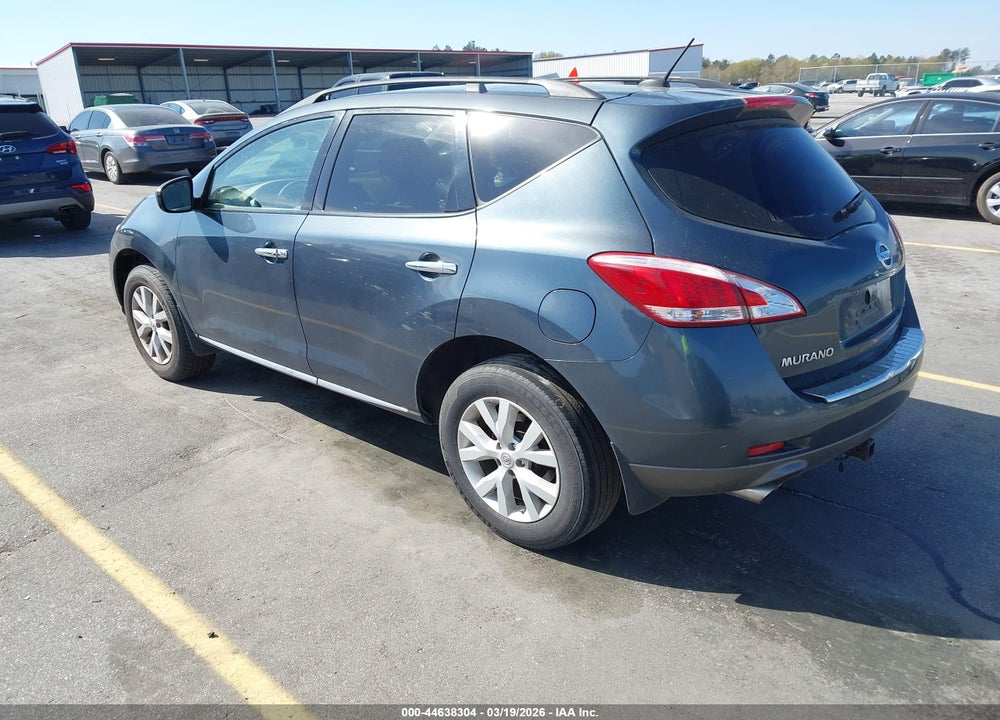 2011 NISSAN MURANO SL VIN: JN8AZ1MU8BW056382