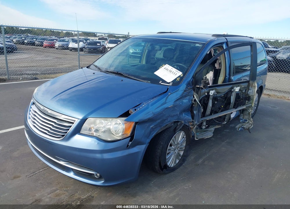 2012 CHRYSLER TOWN & COUNTRY TOURING-L VIN: 2C4RC1CG7CR151229
