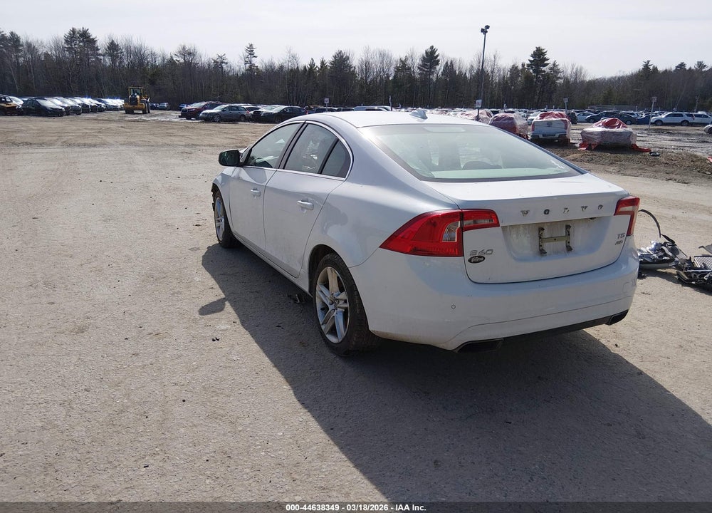 2015 VOLVO S60 T5 PREMIER VIN: YV1612TK1F2360739
