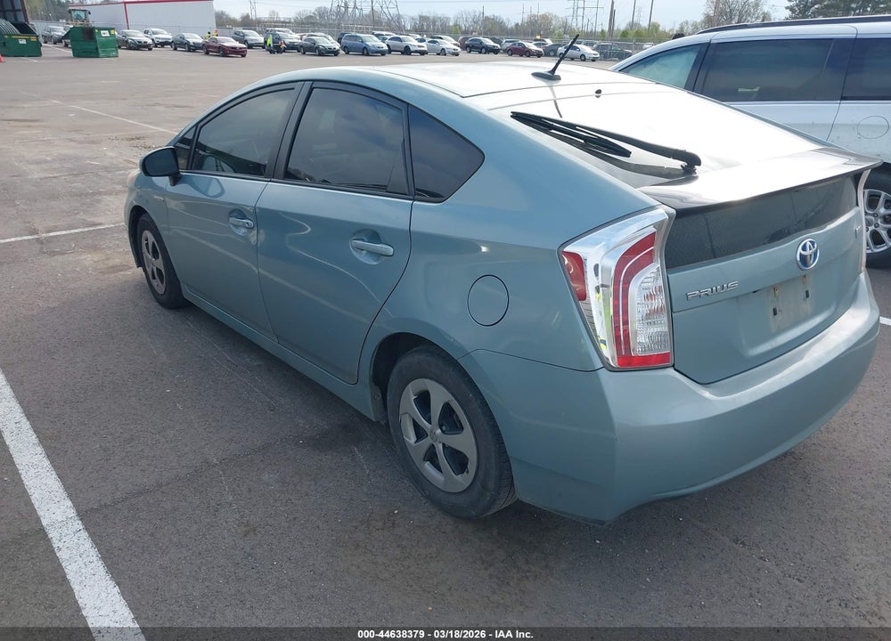 2013 TOYOTA PRIUS FOUR VIN: JTDKN3DU0D1633879