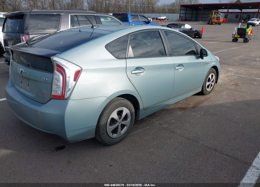 2013 TOYOTA PRIUS FOUR VIN: JTDKN3DU0D1633879