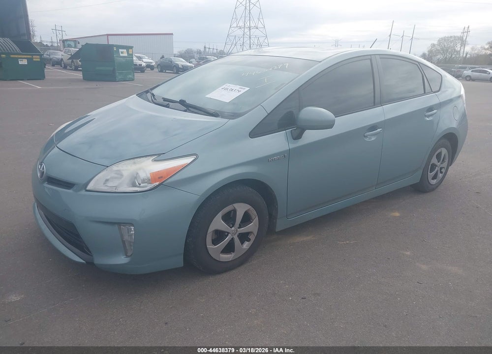 2013 TOYOTA PRIUS FOUR VIN: JTDKN3DU0D1633879