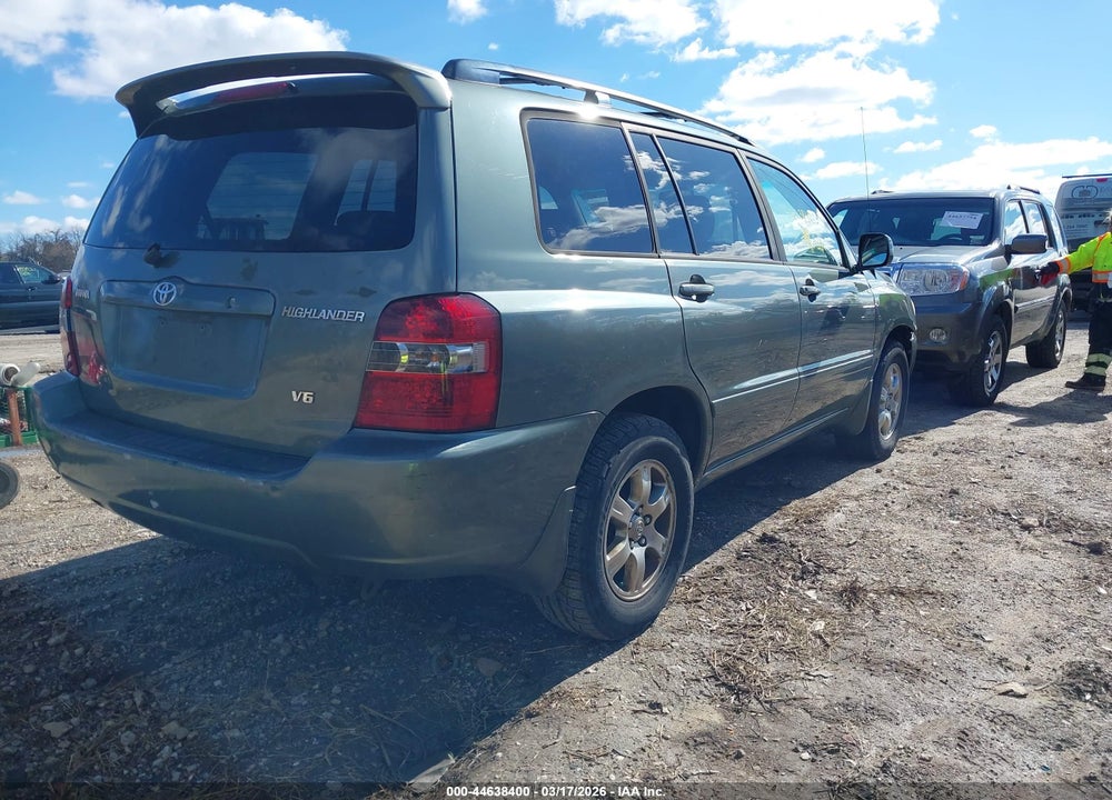2007 TOYOTA HIGHLANDER V6 VIN: JTEDP21A070132522