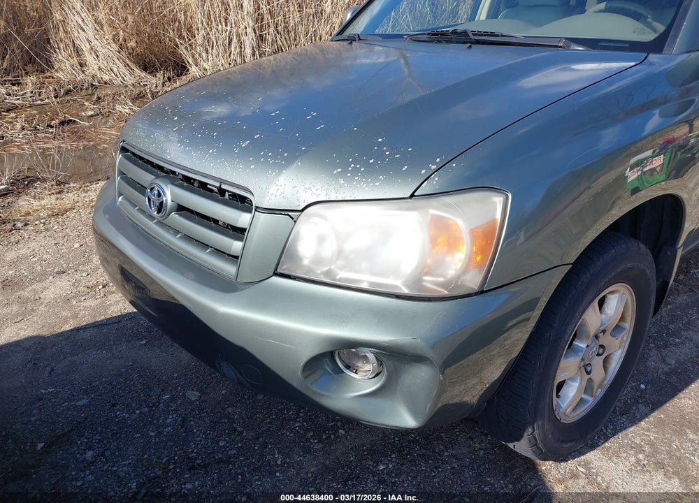 2007 TOYOTA HIGHLANDER V6 VIN: JTEDP21A070132522