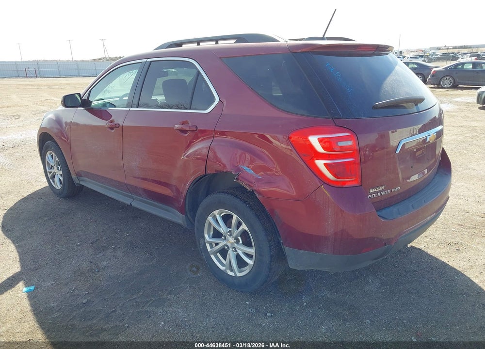2017 CHEVROLET EQUINOX LT VIN: 2GNFLFEK3H6238210
