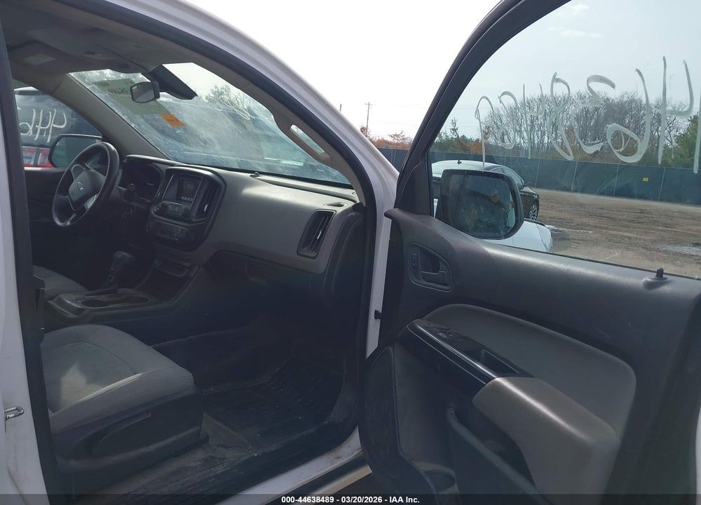 2016 CHEVROLET COLORADO WT VIN: 1GCHTBE37G1109326