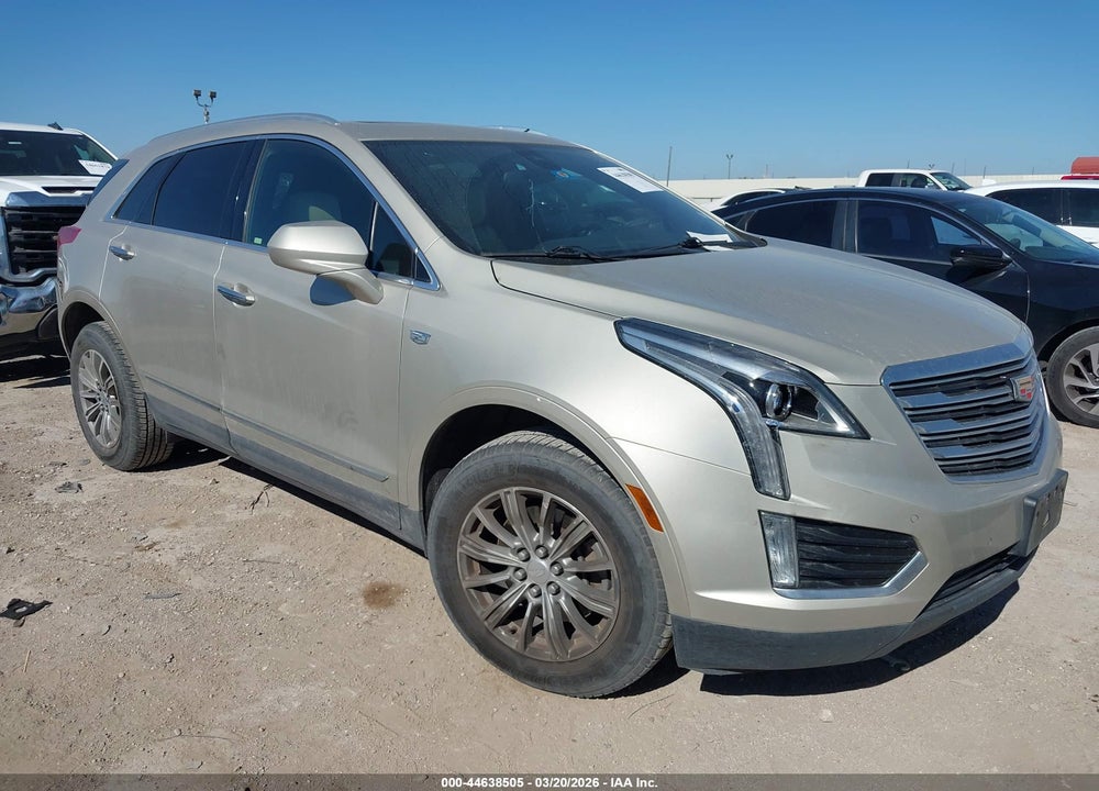 2017 CADILLAC XT5 LUXURY VIN: 1GYKNBRS3HZ186886