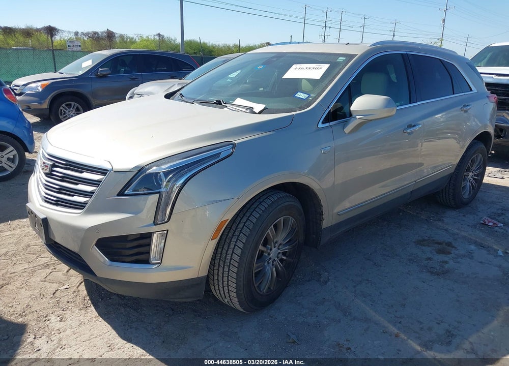 2017 CADILLAC XT5 LUXURY VIN: 1GYKNBRS3HZ186886