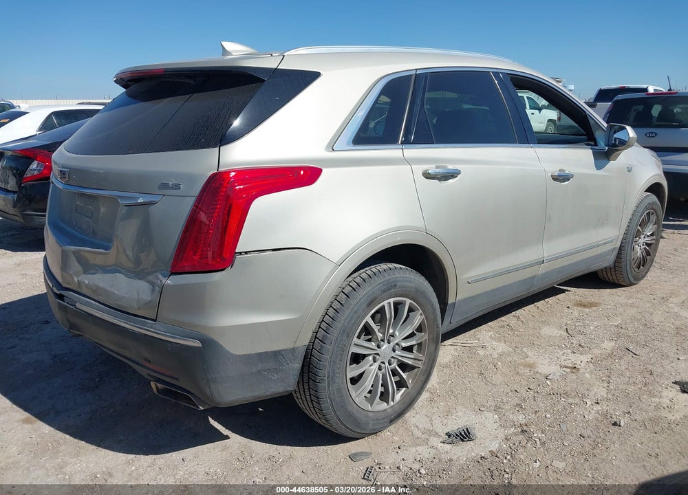 2017 CADILLAC XT5 LUXURY VIN: 1GYKNBRS3HZ186886