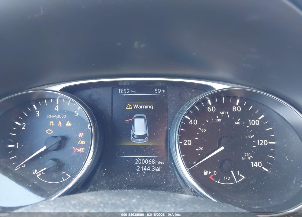 2014 NISSAN ROGUE S VIN: 5N1AT2MT8EC808531