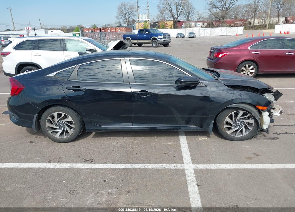 2018 HONDA CIVIC EX VIN: 2HGFC2F77JH561439
