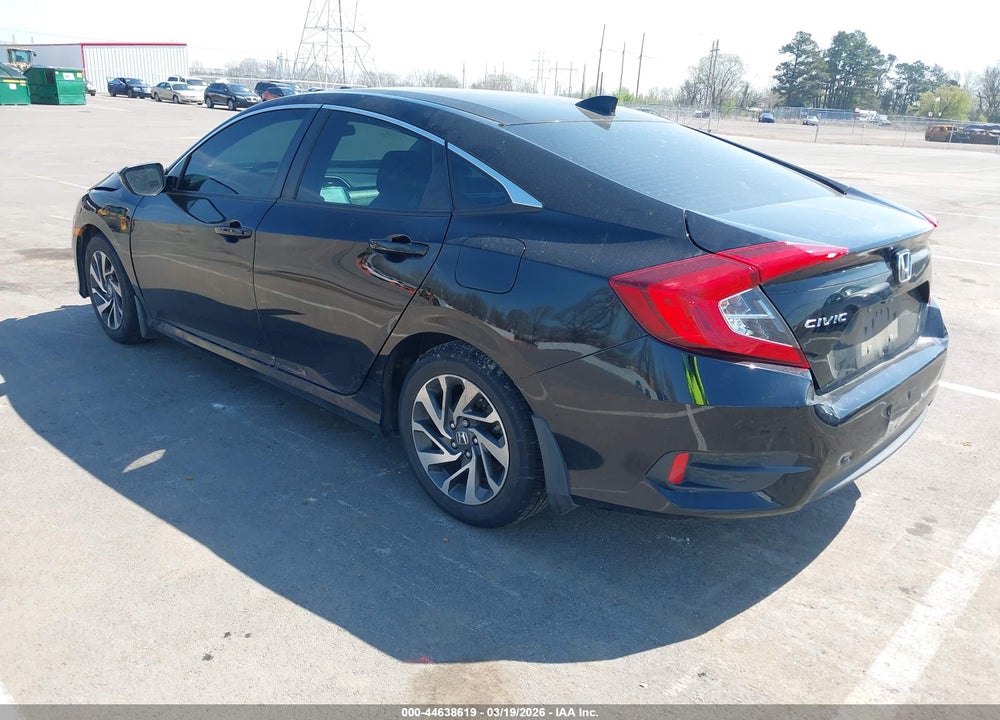 2018 HONDA CIVIC EX VIN: 2HGFC2F77JH561439