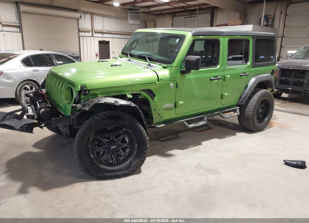 2019 JEEP WRANGLER UNLIMITED SPORT S 4X4 VIN: 1C4HJXDN2KW636062