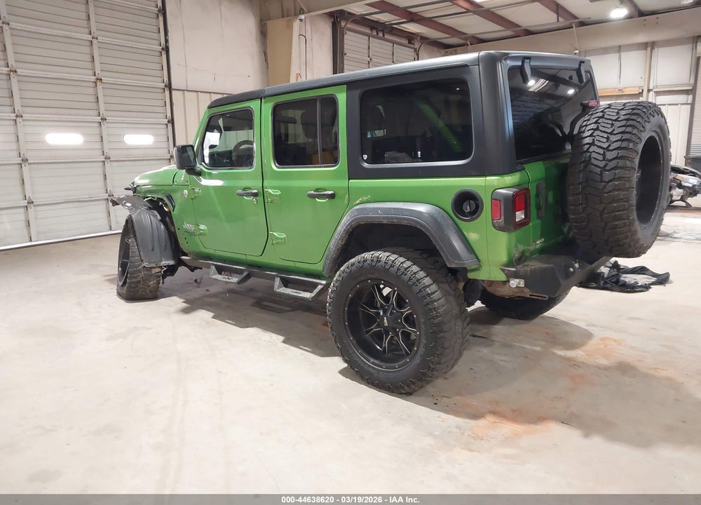 2019 JEEP WRANGLER UNLIMITED SPORT S 4X4 VIN: 1C4HJXDN2KW636062