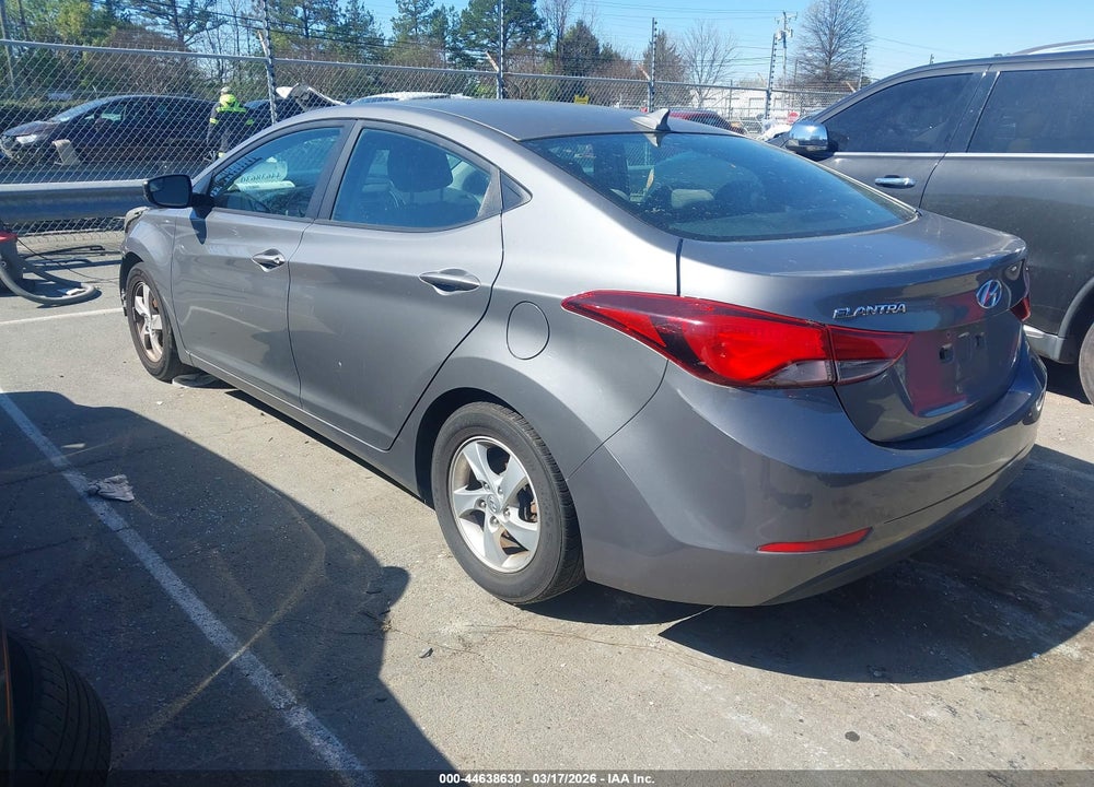 2014 HYUNDAI ELANTRA SE VIN: 5NPDH4AE1EH479017