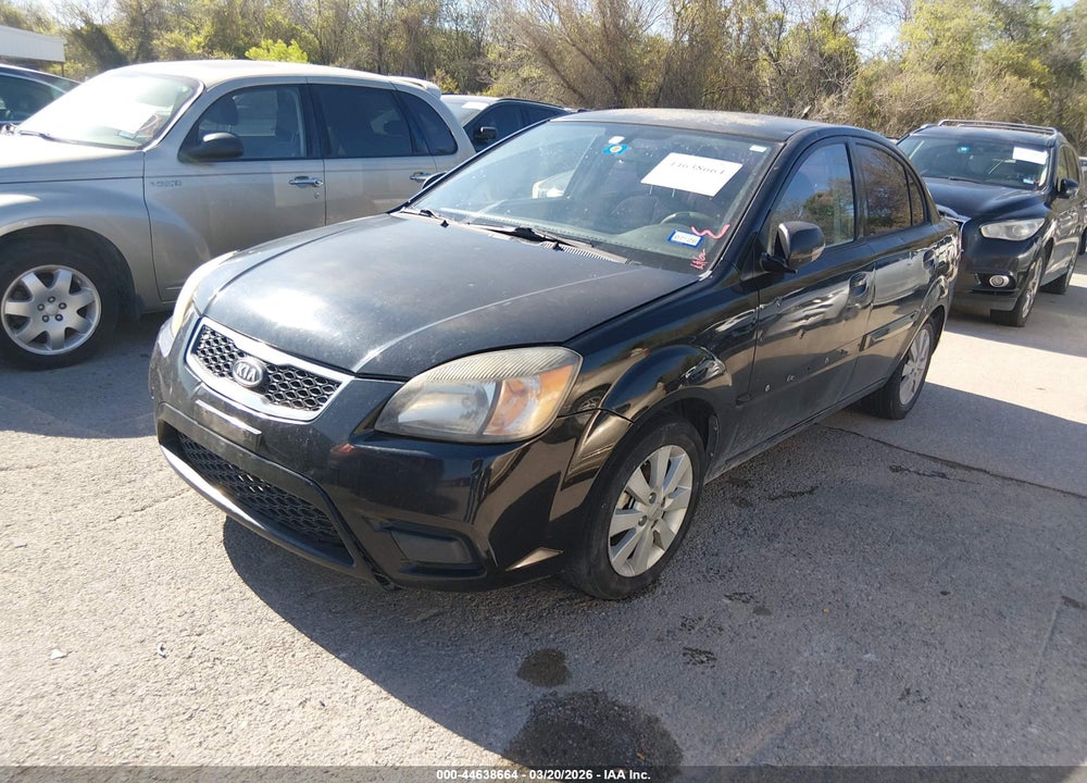 2011 KIA RIO LX VIN: KNADH4A37B6960780