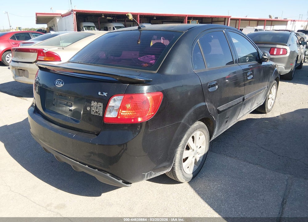 2011 KIA RIO LX VIN: KNADH4A37B6960780