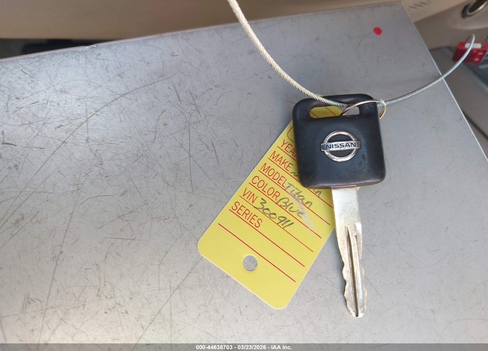 2008 NISSAN TITAN SE VIN: 1N6BA07D28N300911