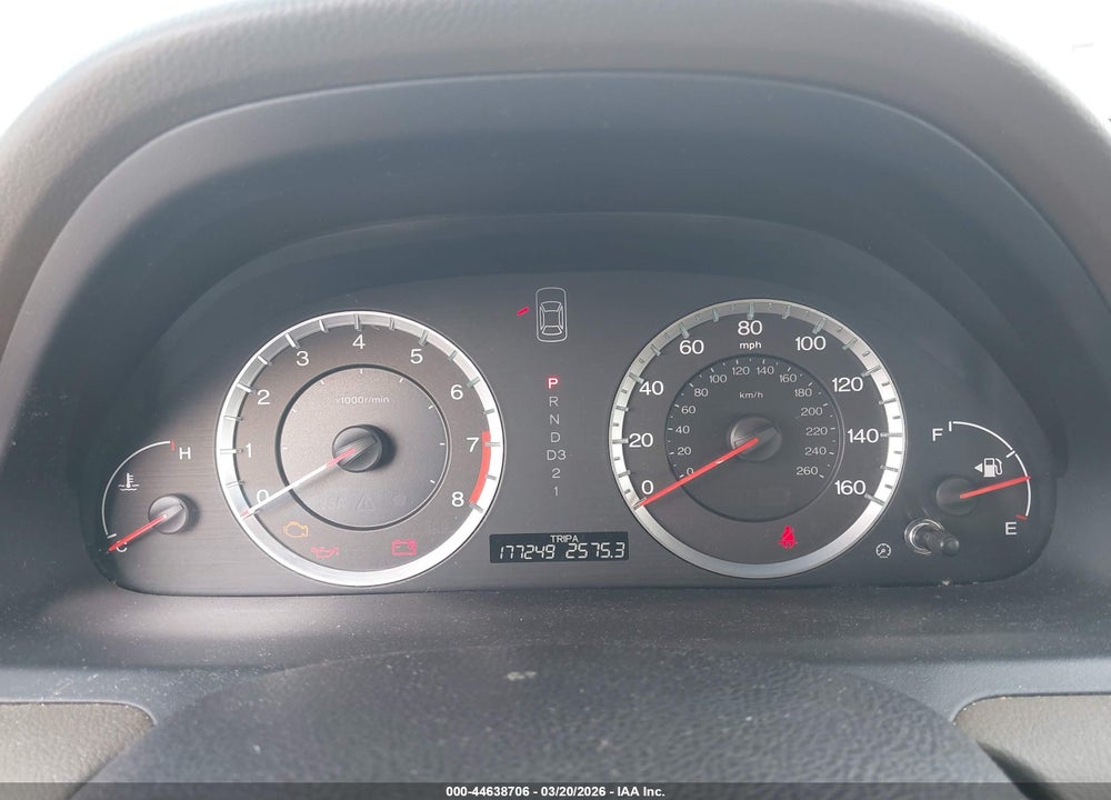 2009 HONDA ACCORD 2.4 LX VIN: 1HGCP26369A144599