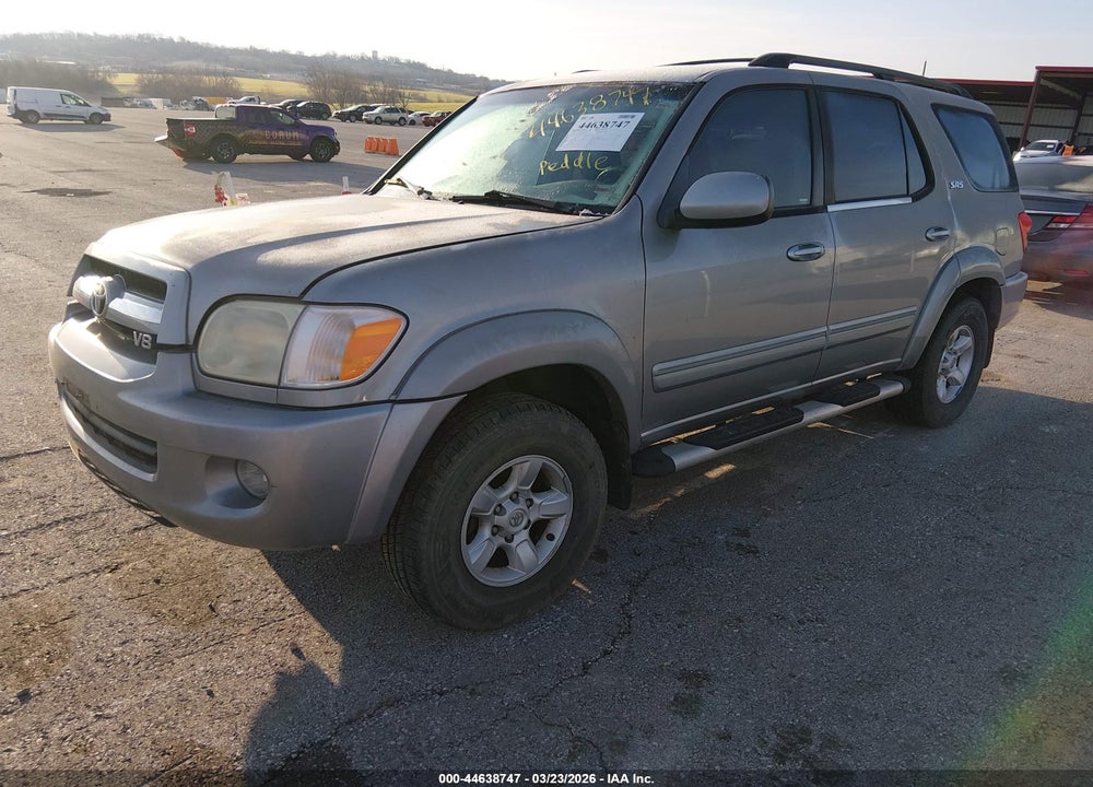 2005 TOYOTA SEQUOIA SR5 V8 VIN: 5TDZT34A05S255660