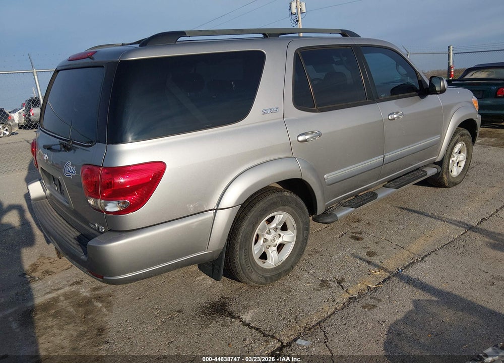 2005 TOYOTA SEQUOIA SR5 V8 VIN: 5TDZT34A05S255660