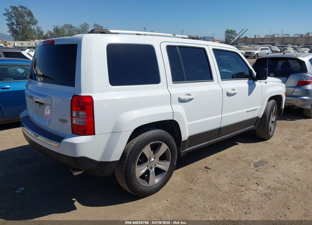 2016 JEEP PATRIOT HIGH ALTITUDE EDITION VIN: 1C4NJPFA8GD507372
