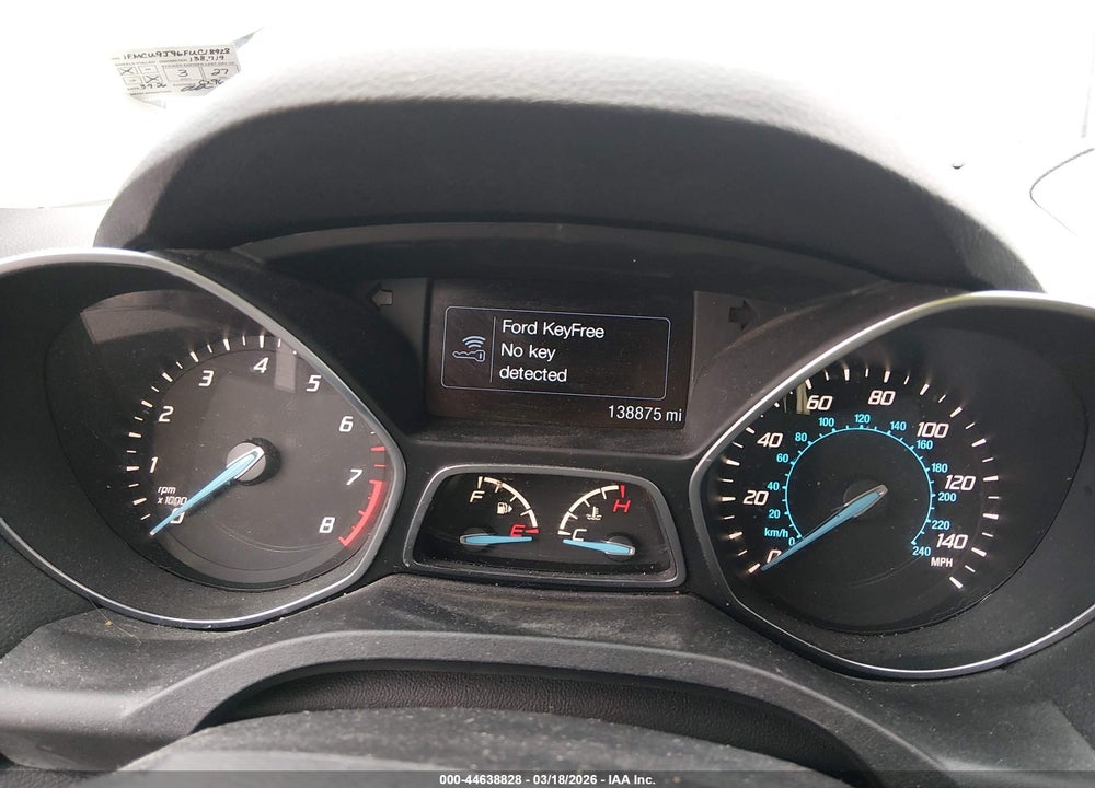 2015 FORD ESCAPE TITANIUM VIN: 1FMCU9J96FUC18928