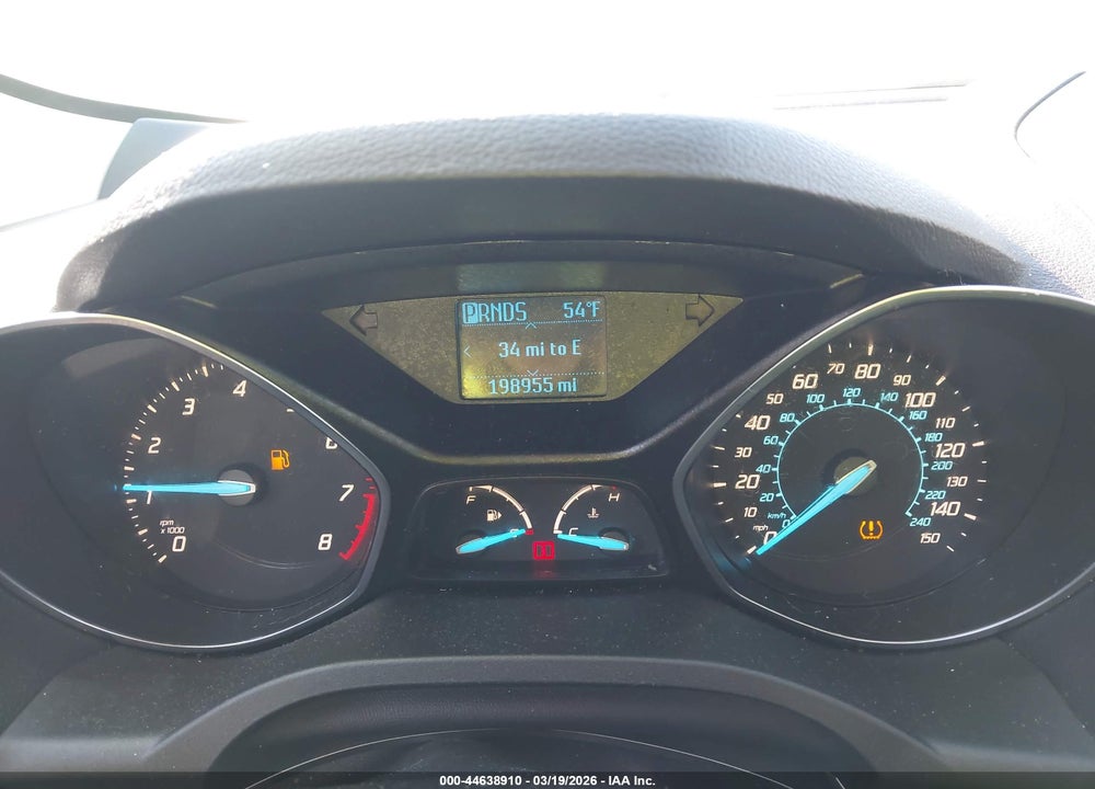 2013 FORD ESCAPE S VIN: 1FMCU0F72DUB57299
