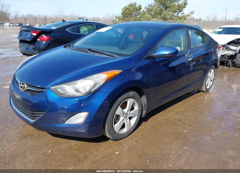 2013 HYUNDAI ELANTRA GLS/LIMITED VIN: KMHDH4AE8DU534630